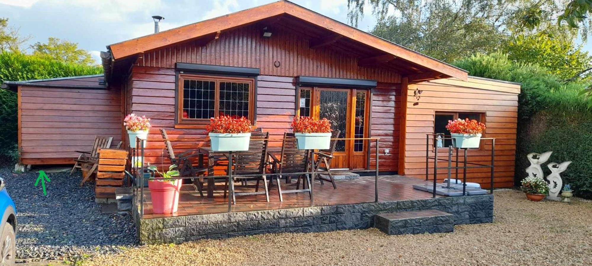 Chalet Nutons Somme-Leuze Extérieur photo
